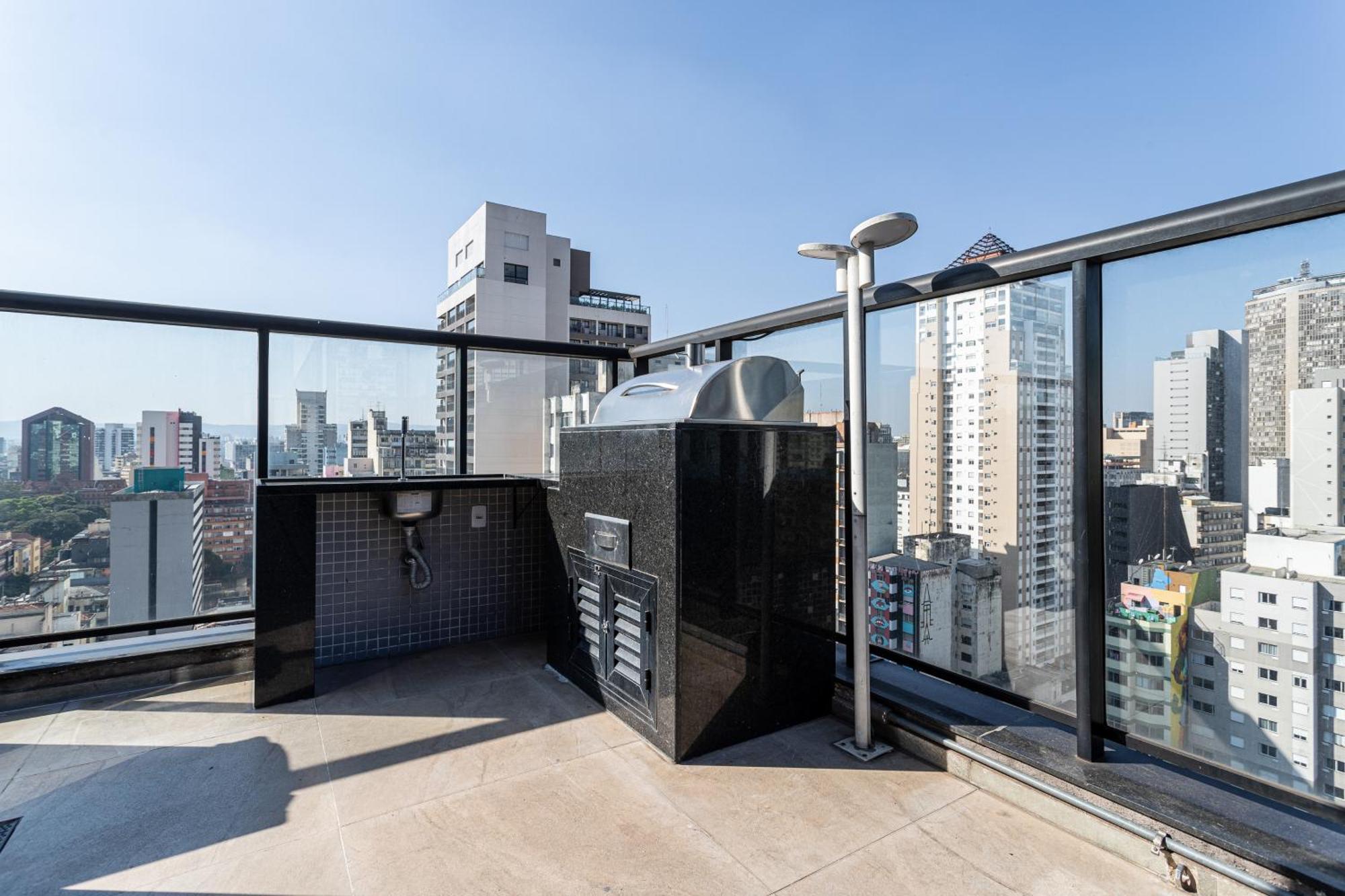 Predio Completo Na Consolacao Com Piscina No Rooftop - Share Consolacao São Paulo Kültér fotó